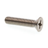 Prime-Line Machine Screw, Flat Head, Phillip Drive 1/4in-20 X 1-1/4in Grade 18-8 Stnl Steel 25PK 9001897